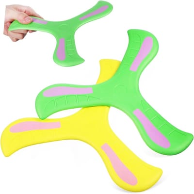Boemerang Speelgoed - Vliegend Speelgoed - Buiten Spelen - Veilig EVA Materiaal - 23 cm - Diverse Kleuren