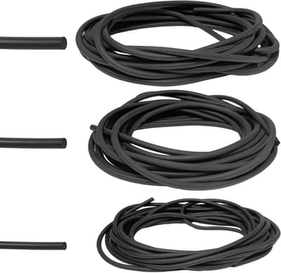 15 meter elastische afdichtkoord, Ø 4mm/5mm/6mm EPDM rond afdichtkoord, waterdichte rubberen strip voor voegen en isolatie