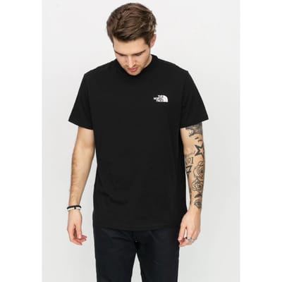 The North Face Heren SS Simple Dome T Shirt Zwart