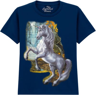 KIDS Eenhoorn Unicorn Of The Willow The Coloured House KIDS T-shirt XL