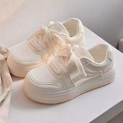 Witte Schoentjes Damesschoenen Ademend Hol Nieuwe Student Board Schoenen Casual Schoenen Lage Top Zonnige Dames Sportschoenen 40