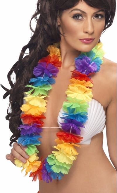 Dressing Up & Costumes | Costumes - Hawai - Bright Large Rainbow Lei