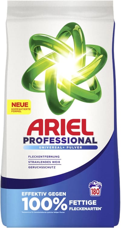 ARIEL PROFESSIONAL Waspoeder Regulier, 9,9 kg, 180 wasbeurten