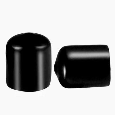 Dopjes Rubber - Beschermkapjes - Meubels Beschermen - Flexibel en Geïsoleerd - 100 Stuks - Zwart