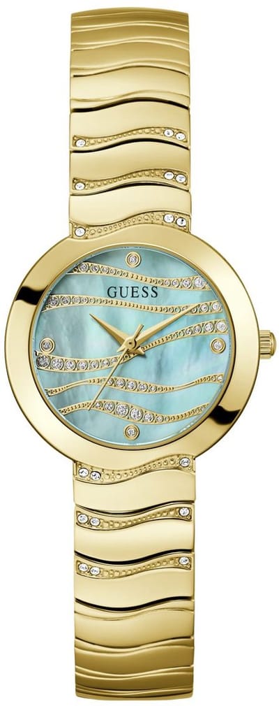 Guess Laguna GW0871L2 Horloge - Staal - Goudkleurig - Ø 30 mm