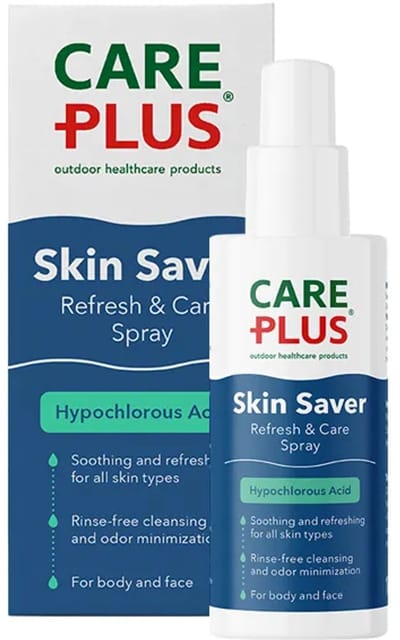 Care Plus Skin Saver Spray - 100 ml - Hypochlorous Acid Spray - body spray - rescue spray