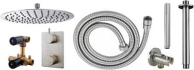 Wiesbaden one-pack inbouwthermostaatset rond type 203 GS (30cm)