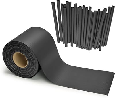 Garronda – Vlechtband – PVC – Privacyband – 19x70 - Antraciet RAL7016 - GD-TAK-Strip