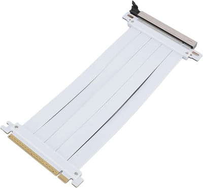 PCIE 5.0 X16 Riser-kabel, PCB 128 Gbps Hoge Snelheid Flexibele GPU-verlengkabeladapter Compatibel met 4.0 3.0 2.0 1.0 (60 cm)