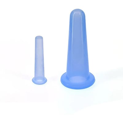 Siliconen Vacuüm Cupping Massage Potten Anti Cellulitis Massage Gezicht Zuignappen Gezicht Hals Lift Huid Schrapen Guasha Anti Rimpel