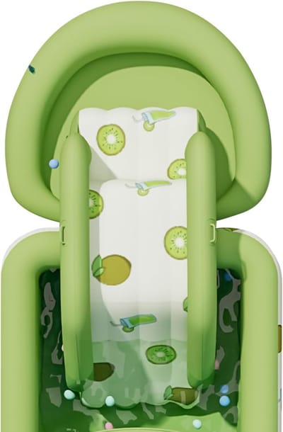 Opblaasbare Glijbaan - Zomer Speelgoed - Zwembad Plezier - Water Sproei Functie - 181 x 108 x 81 cm - Groen