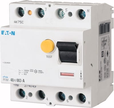 Aardlekschakelaar 40A 300Ma - 274051 - E2ZF3