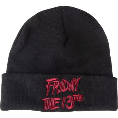 Friday the 13th Classic Logo Beanie - Black