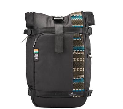 Ethnotek Raja Lite Ecopack 30 - Lichtgewicht Rolltop Rugzak met laptopvak - 30L - Gerecycled & Weerbestendig