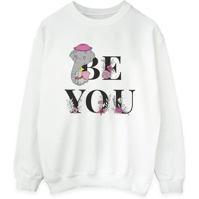 Disney Dames/Dames Dumbo Be You Sweatshirt (Wit)