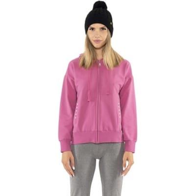 Capuchon sweaters Leone 1947 Woman Hoody Full Zip Pearl