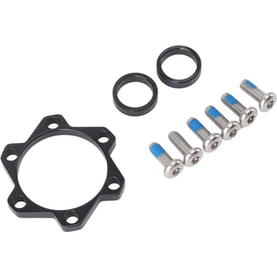 15mm Fiets Voornaaf Adapter Aluminiumlegering 100mm naar 110mm Fiets Boost Naaf Conversieset voor DIY gray