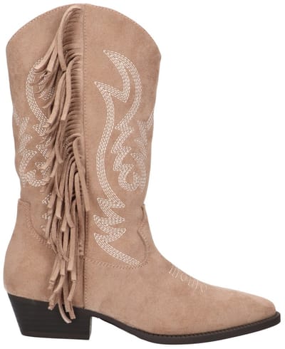 La Strada Western Bootie Beige Textiel - Damesschoenen - Maat - 37