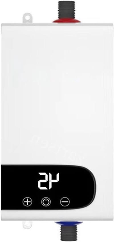 Doorstroomverwarmer - Elektrische boiler - Direct warm water - Tankloos ontwerp - 5500W - Wit