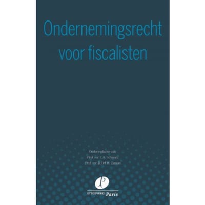 Ondernemingsrecht Voor Fiscalisten