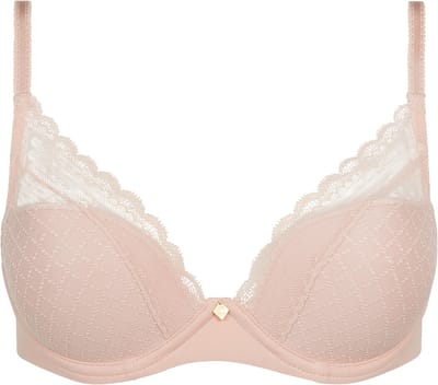 Chantelle - Norah Chic - Plunge T-Shirt Bh - Racerback - SOFT PINK