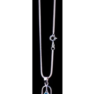 Vossenstaart ketting 50 cm