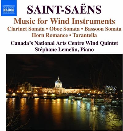 Stéphane Lemelin, Canada's National Arts Centre Wind Quintet - Saint-Saëns: Music For Wind Instruments (CD)