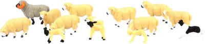 BRITAINS Set De 13 Moutons