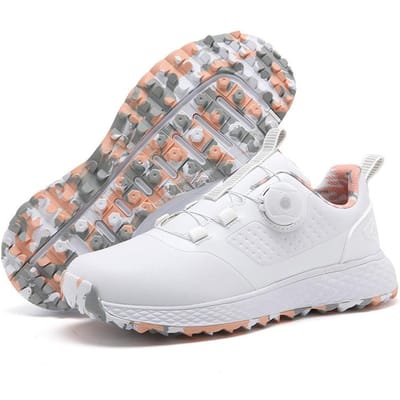 Chaussures de golf imperméables pour femmes, baskets de golf confortables, chaussures de marche en plein air, chaussures de golf pour hommes, baskets 38