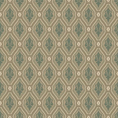 Duro Vliesbehang 542-03 - Gammalsvenska Papper - Klassiek Groen - 53cm x 10.05m