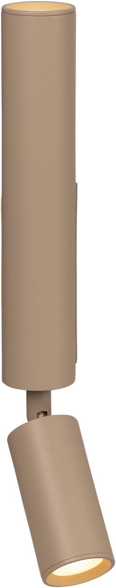 Lucide OTIMO - Wandspot / Wandlamp - 2xGU10 - Taupe | Essential