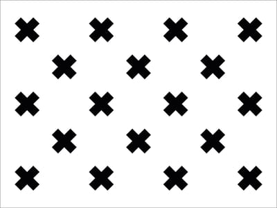 Placemat vinyl | Kris Kross | 4 stuks
