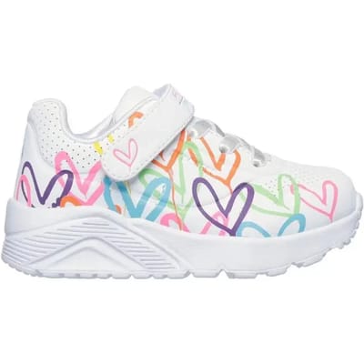 Baby meisjes sportschoenen Skechers Uno Lite Love Levitate