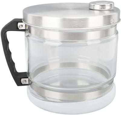 Dailygoody - Watercontainer - Gedistilleerd Water - 4 Liter - Glazen Kan - Thuis Tandheelkunde - Vervangende Fles - Multifunctioneel