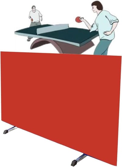 Tafeltennis Deflector - Hekblok Tafeltennis - Bal Controle - Snelle Montage - Opvouwbaar Ontwerp - Zwart