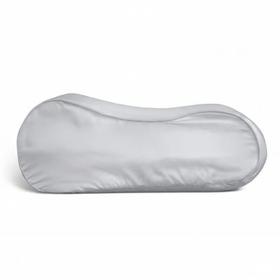 Zijden Kussensloop ergonomisch Midnight Silver - 22MM - Silk Heaven - 40x60cm