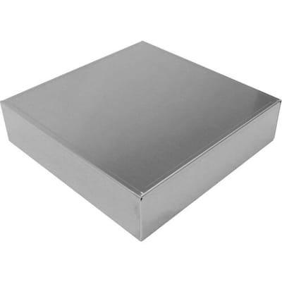 Hammond Electronics 1444-12123 1444-12123 Chassisbehuizing (l x b x h) 305 x 305 x 76 mm Aluminium Natuur 1 stuk(s)