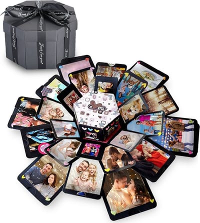 Dayshake Explosion Box - Inclusief Videohandleiding - Explosie Foto Doos - Mystery Gift Box - Foto Box