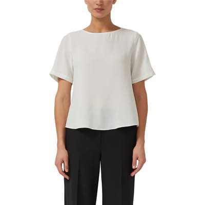 s.Oliver  Blouses Offwhite Taglia: 46 | Magliette intime Outlet | Donna | Bianco