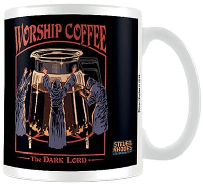 Steven Rhodes Workship Coffee Unisex Kop - meerkleurig - Standard