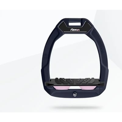 Veiligheidsuzès voor paardrijden Incliné Ultra Grip Marine/Zwart/Roze licht Flex-On Safe-On