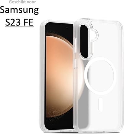 Brosendaal Hoesje - Geschikt voor Samsung Galaxy S23 FE – Transparant – Telefoonhoesje – Ondersteunt Draadloos Opladen – Ultradun en maximale Valbescherming