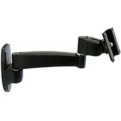 Monitorarm ergotron® 200 Series wandmontage, wandmontage, voor 1 beeldscherm tot 27″ & tot 11,3 kg, 90° draaibaar, 360° kantelbaar, VESA, zwart