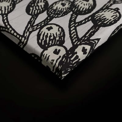 Canvas print DD120373 birdy 2 A.S. Création 0,9 x 0,6 m Wit Kantoor Hal/Gang Keuken Slaapkamer Woonkamer