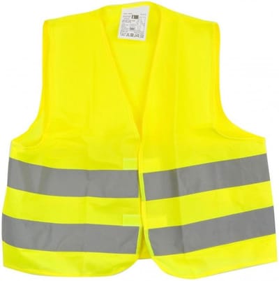 Lifetime Cars Veiligheidsvest geel PES 120g/m2