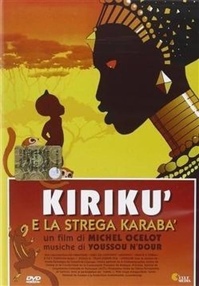 laFeltrinelli Kiriku' e La Strega Karaba' DVD Frans, Italiaans