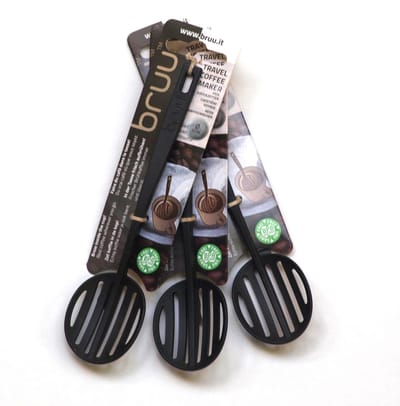 bruu™ pad koffiezetter voor camping, boot of camper, zet makkelijk, schoon en zonder stroom een lekkere kop koffie! 2 + 1 gratis value pack