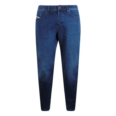 Diesel 2023 D-finitive Donkerblauwe Denim Broek