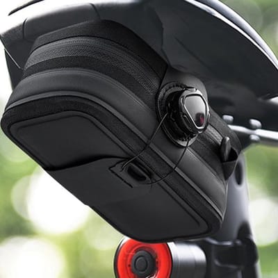 Fietszadeltas - Fietstas Zadeltas - Fietsen Opbergen - Waterafstotend Materiaal - 100 g - Zwart