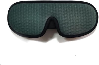 3D Slaapmasker - Oogmasker Blinddoek - Licht Blokkeren - Comfortabel Gewatteerd - 7 x 22 x 1 cm - Groen
